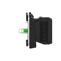 Schneider Electric ZB5AVB1 LED-element Met bevestigingsadapter, Met fitting Wit 24 V/DC, 24 V/AC 1 stuk(s) - thumbnail