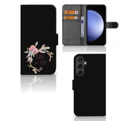 Samsung Galaxy S23 FE Leuk Hoesje Boho Text Samsung Galaxy S23 FE Leuk Hoesje Boho Text