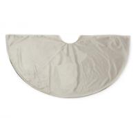 Boomkleed Fluweel Taupe Diameter 120Cm kerstversiering Anna's Collection - Annas collection - thumbnail