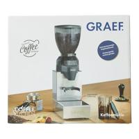 Graef CM850EU CM850EU Koffiemolen RVS, Zwart Stalen kegelmaalwerk - thumbnail