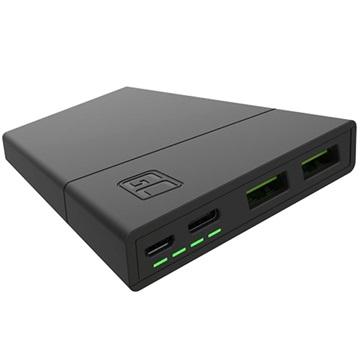 Green Cell GC PowerPlay10S Powerbank 10000 mAh Quick Charge 3.0, USB PD LiPo USB-A, USB-C Zwart