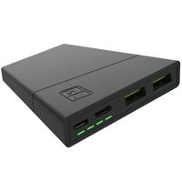 Green Cell GC PowerPlay10S Powerbank 10000 mAh Quick Charge 3.0, USB PD LiPo USB-A, USB-C Zwart - thumbnail