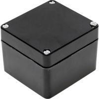 Hammond Electronics 1590ZGRP081BK Universele behuizing 80 x 75 x 55 Polyester Zwart 1 stuk(s) - thumbnail