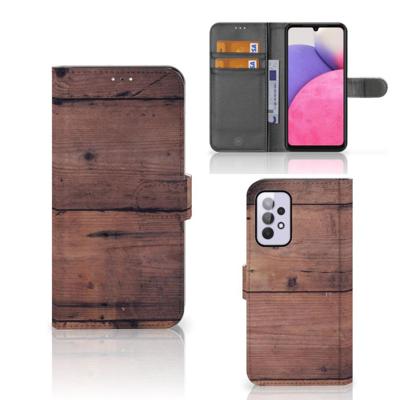 Samsung Galaxy A33 5G | Book Style Case | Old Wood Samsung Galaxy A33 5G | Book Style Case | Old Wood