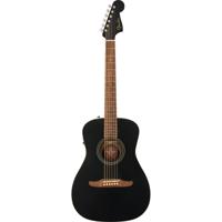 Fender Joe Strummer Campfire Signature Matte Black WN elektrisch-akoestische westerngitaar - thumbnail