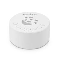 Nedis White Noise Machine | 18 Sound Options | 1 W | Maximale batterijduur: 18 uur | Dimbaar Licht | Tijdschakelaar | Wit - SLAD200WT - thumbnail