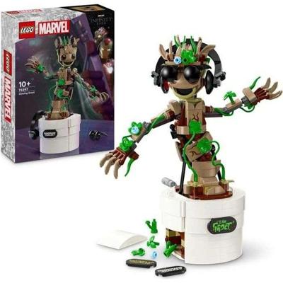 LEGO Marvel 76297 Baby Groot's Dans, geanimeerd bouwspeelgoed voor kinderen
