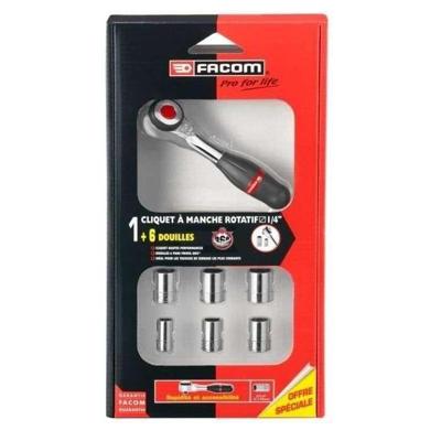 Facom Doppenset 3/8 8 Delig - J.360PACKPB - J.360PACKPB