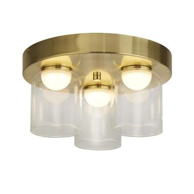 Searchlight Badkamer plafondlampHighball messing - 23083-3SB