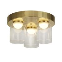 Searchlight Badkamer plafondlampHighball messing - 23083-3SB - thumbnail