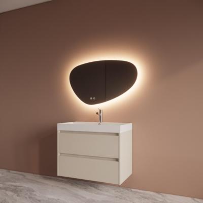 Badmeubelset BWS Riga Met Lako Wastafel Wit 80 cm Kasjmier Boss & Wessing