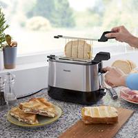 Philips Viva Collection Extra brede broodrooster met 2 sleuven, broodrooster - thumbnail