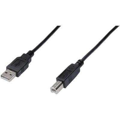 Digitus AK-300105-050-S USB-kabel USB 2.0 USB-A stekker, USB-B stekker 5.00 m Zwart Rond, Afgeschermd (dubbel) Digitus AK-300105-050-S USB-kabel USB 2.0 USB-A stekker, USB-B stekker 5.00 m Zwart Rond, Afgeschermd (dubbel)