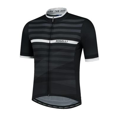 Rogelli Stripe Korte M. Fietsshirt Heren S Rogelli Stripe Korte M. Fietsshirt Heren S