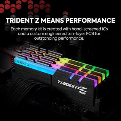 G.Skill Trident Z RGB F4-3600C18D-32GTZR geheugenmodule 32 GB 2 x 16 GB DDR4 3600 MHz - thumbnail