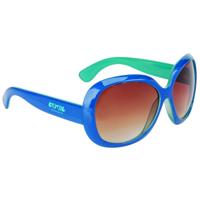 Cool Eyewear zonnebril Hope dames vlinder cat.3 blauw/bruin - thumbnail