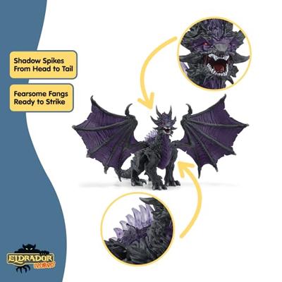 Figuren Schleich Dark Dragon PVC Plastic - thumbnail