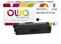 Toner OWA alternatief tbv Brother TN-421BK zwart - thumbnail
