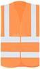 Korntex KX140 Hi-Vis Safety Vest With 4 Reflective Stripes Hannover - Signal Orange - 5XL