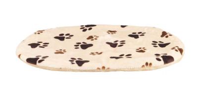 Trixie hondenkussen joey ovaal beige poot 86x56 cm