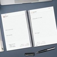 Agenda Finocam OPAQUE Blauw 16,5 x 24,2 cm 2026 - thumbnail