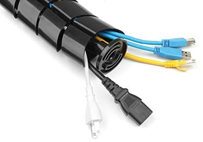 My Wall HZ44L HZ44L Kabelbundelhouder Zwart 1 stuk(s)