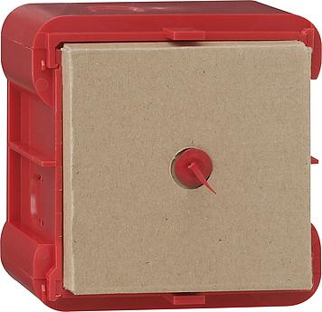GIRA inbouwdoos enkel metselwerk rood E2+E22