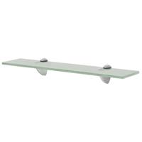 Zwevend schap 50x20 cm 8 mm glas - thumbnail