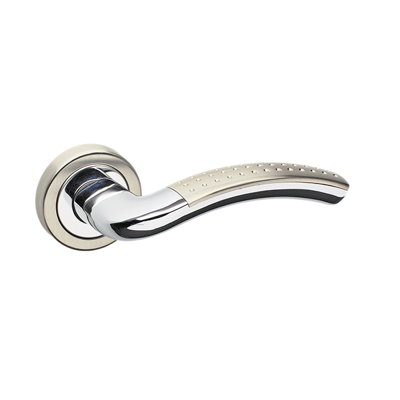 Krukgarn ANIKA chroom/rvs mat WC 8mm Krukgarn ANIKA chroom/rvs mat WC 8mm