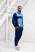 Lacoste Tennis x Novak Djokovic Trainingspak Heren Blauw - Maat XS - Kleur: DonkerblauwBlauw | Soccerfanshop - thumbnail