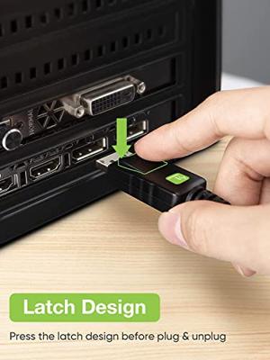 TECHly VGA aansluitkabel 1,80 m ICOC-DSP-V-018 zwart [1x DisplayPort-stekker-1x VG
