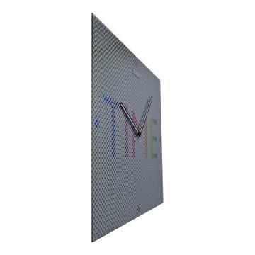 NeXtime klok 8165 mistery - time, 43x43 cm, wall, metal
