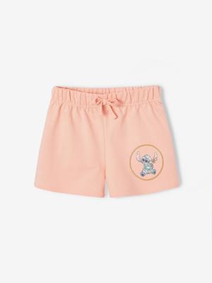 Kort en fleece Disney® Stitch lichtroze