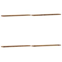 Wandschappen 4 st 60x10x1,5 cm bewerkt hout oud houtkleurig - thumbnail