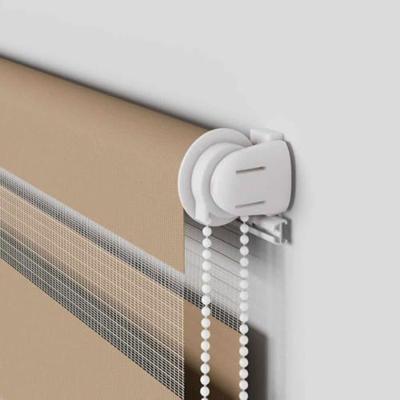 Zebra Blind 85x100 cm stofbreedte 80,9 cm polyester zandbruin