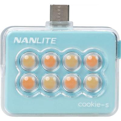 Nanlite cookie-s LED Mini Light (cyan blue)