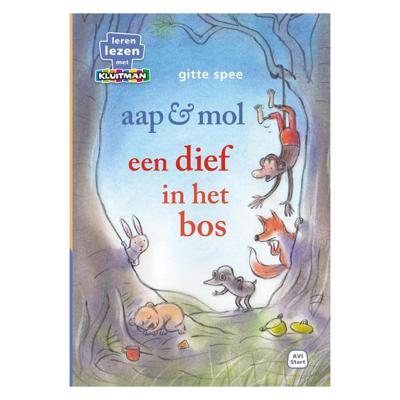 Kluitman aap & mol - een dief in het bos