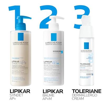 La Roche-Posay - La Roche Lipikar Syndet AP+ Cleansing Bodycream-Gel Vochtinbrengende crème 400 ml