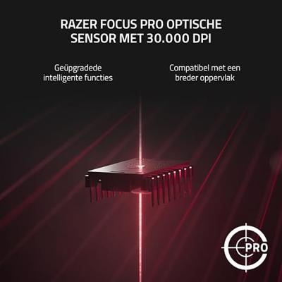 RAZER Naga V2 HyperSpeed Ergonomische gaming-muis Bluetooth, Radiografisch Optisch Zwart 21 Toetsen 30000 dpi Ergonomisch