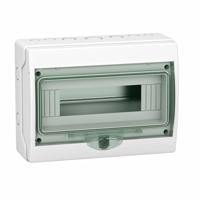 Schneider Electric 13444 13444 Kleine verdeelkast Oppervlakmontage Aantal groepen: 12 Aantal rijen: 1 Inhoud: 1 stuk(s) - thumbnail