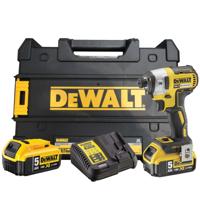 DEWALT DCF887P2-QW Accu Slagschroevendraaier 18V XR - Inclusief 2x 5.0Ah Accu, Lader en Koffer - thumbnail