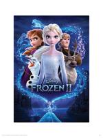 Kunstdruk Frozen - 2 Magic 30x40cm - thumbnail