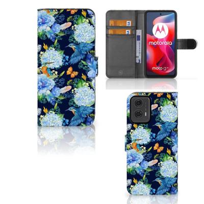 Telefoonhoesje | Met pasjeshouder | voor Motorola Moto G24 | G04 | G24 Power IJsvogel Telefoonhoesje | Met pasjeshouder | voor Motorola Moto G24 | G04 | G24 Power IJsvogel
