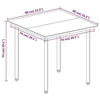 3-delige Tuinset met kussens poly rattan en glas