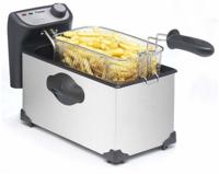 Bestron AF351 Friteuse RVS 3,5L 2200W - thumbnail