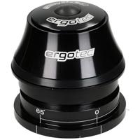 Ergotec balhoofdset a118sac-es 1-1/8" semi-geïntegreerd met 65° stuurblokkade zwart - thumbnail