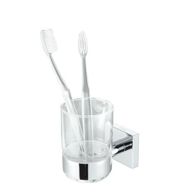 Geesa Nelio Glashouder met glas Chroom 916802-02 Geesa Nelio Glashouder met glas Chroom 916802-02