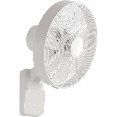 CasaFan AIROS ECO DESIGN WALL WE Wandventilator 45 W (Ø x h) 404 cm x 540 mm Wit Met afstandsbediening, Timer