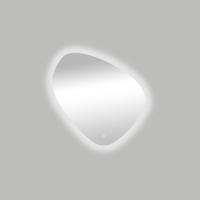 Best Design Spiegel Ballon Asymmetrisch 60x60 cm Met LED Verlichting Rondom en One-Touch Bediening - thumbnail