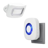 PENTATECH Bewegingsmelder FD25 Wit Set 82 dB 34112 - thumbnail